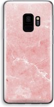 CaseCompany® - Galaxy S9 hoesje - Roze marmer - Soft Case / Cover - Bescherming aan alle Kanten - Zijkanten Transparant - Bescherming Over de Schermrand - Back Cover