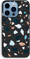 CaseCompany® - iPhone 13 Pro hoesje - Terrazzo N°13 - 100% Biologisch Afbreekbaar - Duurzaam - Biodegradable Soft Case - Milieuvriendelijke Print op Achterkant - Zwarte Zijkanten - Beschermin