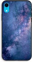 Case Company® - iPhone XR hoesje - Nebula - 100% Biologisch Afbreekbaar - Duurzaam - Biodegradable Soft Case - Milieuvriendelijke Print op Achterkant - Zwarte Zijkanten - Bescherming Over de 