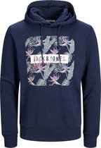 Jack & Jones Hoodie Shape Navy (Maat: 3XL)