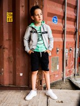 Skurk Jongens Zipped Hoodie Verre Grey