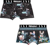 The Lapins Cretins 2-pack boxershorts, heren, maat S