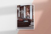 Poster Lambo #4  - 21x30cm - Premium Museumkwaliteit - Uit Eigen Studio HYPED.®