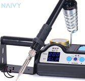 Naivy® Hetelucht soldeerstation || Clips Tin || Soldeerbout Met Optionele Vergrootglas || Lamp || Digitale Display || Elektrische Soldeerbout Kit Set || Soldeerstation