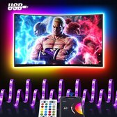 Smart LED Strip 3M, Maxcio USB Alexa TV-achtergrondverlichting LED-strip, Compatibel met Alexa en Google home WIFI RGB TV-verlichtingsstriplicht voor 46-60 inch HDTV, pc-scherm