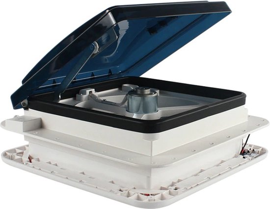 Ventilateur Double Avec Sonde Automatique Et Interrupteur Pour Camping-Car Et Caravane - Débit 220-360 M³/h