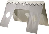 Tipi kinderbed eenpersoonsbed 90x200cm  inclusief lade en tent