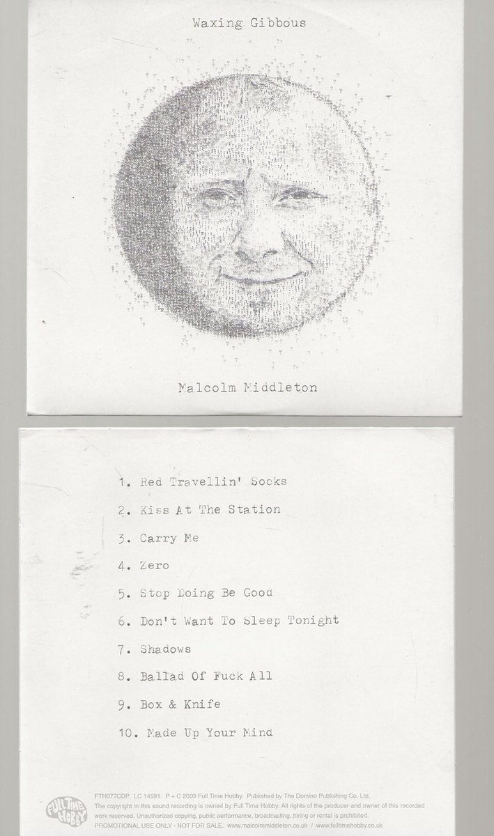MALCOLM MIDDLETON - WAXING GIBBOUS special