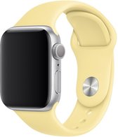 Apple Sport Band voor de Apple Watch Series 1-7 / SE - 42/44/45 mm - Lemon Cream