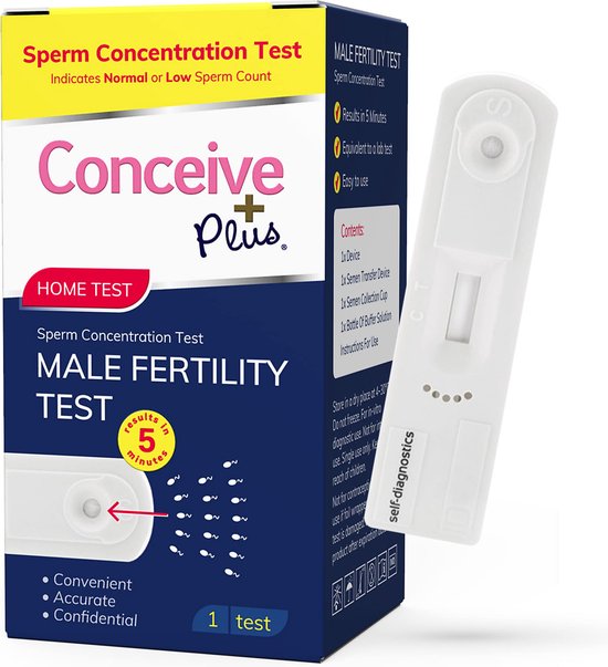 Test de fertilité masculine Conceive Plus Test de sperme