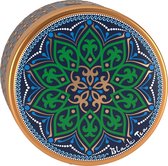 RICHARD Royal Ceylon, losse zwarte thee, Thee Cadeau, 40 g, moslim ontwerp, GOUD/GROEN/BLAUW kleur