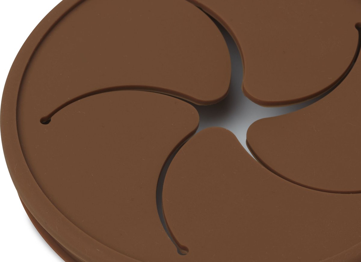 Jollein - Snack Cup (Caramel) - Siliconen - Snack Cup Baby, Snack Beker - 6-18 maanden