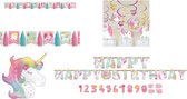 Unicorn - Eenhoorn - Feestversiering - Verjaardag Meisje - -Decoratie - Slingers