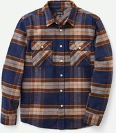 Brixton BOWERY L/S FLANNEL Heren Overhemd - Maat M