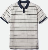 Brixton PROPER S/S POLO KNIT Heren T-shirt - Maat M