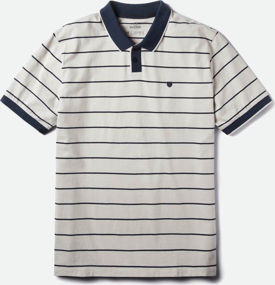 Brixton PROPER S/ S POLO KNIT Hommes T-Shirt - Taille M