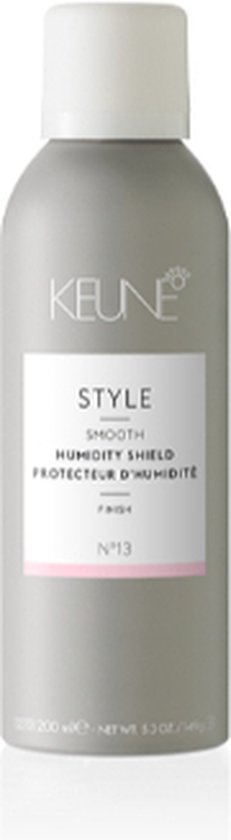 Spray d'ambiance Keune Style, N°13, dans une boîte grise avec une étiquette blanche.