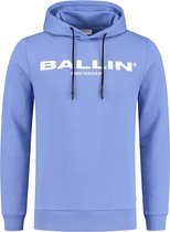 Ballin Amsterdam -  Heren Slim Fit  Original Hoodie  - Paars - Maat S