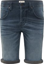 Mustang Chicago Short korte broek denim blue regular jeans - W50 (brede maat)
