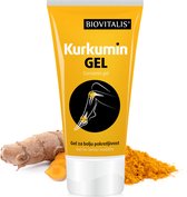 BIOVITALIS - Gel de Curcumine - Gel pour une meilleure mobilité - Baumes Baumes pour les muscles et les articulations - 150 ml