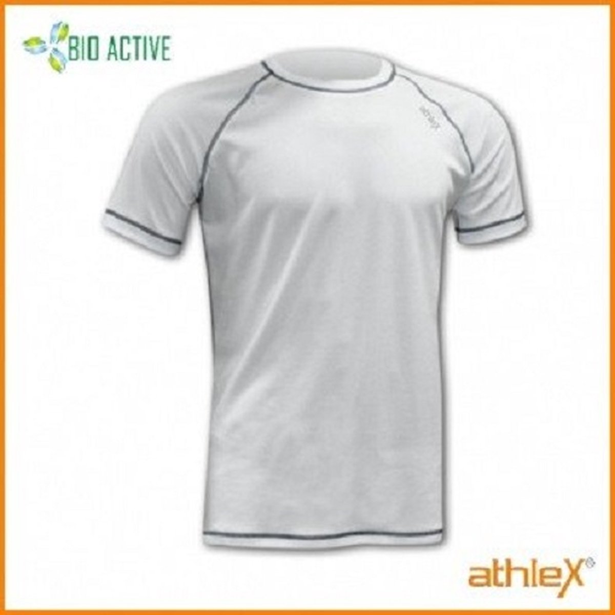 Athlex Bio Active Shirt korte mouw L Wit