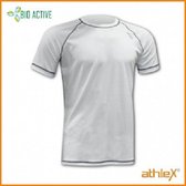 Athlex Bio Active Shirt korte mouw L  Wit