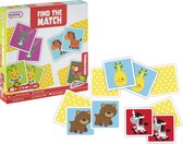 Grafix Find The Match | Dieren thema | Baby & Peuter spelletjes | Kaartspel | Vind het Paar | 48 kaarten - 24 matches | voor kinderen vanaf 3 jaar