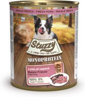 Stuzzy Monoproteïn Varken - Hond - Natvoer - Volledig voer - 6 x 800 gr