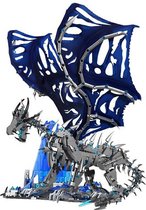 Buzzle Frost Dragon Bouwpakket - 1388 Bouwstenen - Constructiespeelgoed - Draak - Bouw Speelgoed - Kinderen & Volwassenen - Bouwset - ABS