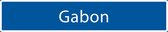 Straatnaambord Gabon| Straatnaambord land| Verkeersbord Gabon| Verkeersborden | Straatnaambord origineel | Verkeersborden Landen