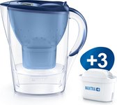 BRITA Waterfilterkan Marella Cool Blue 2,4L + 3 MAXTRA+ Waterfilterpatronen