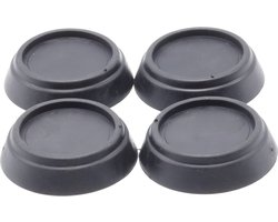 Trillingsdempers wasmachine / droger, zwart, per 4 stuks, Ø 63 mm