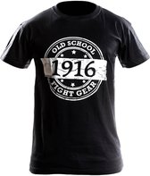 1916 Old School Shirt Zwart/Zilver