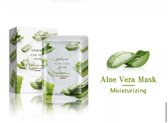 LIYALAN | Gezichtsmasker Aloë Vera (1x) | Aloe Vera Mask | Gezichtsmasker verzorging | Diepreinigend | Voedend | Hydraterend | 100% natuurlijk | 25ml