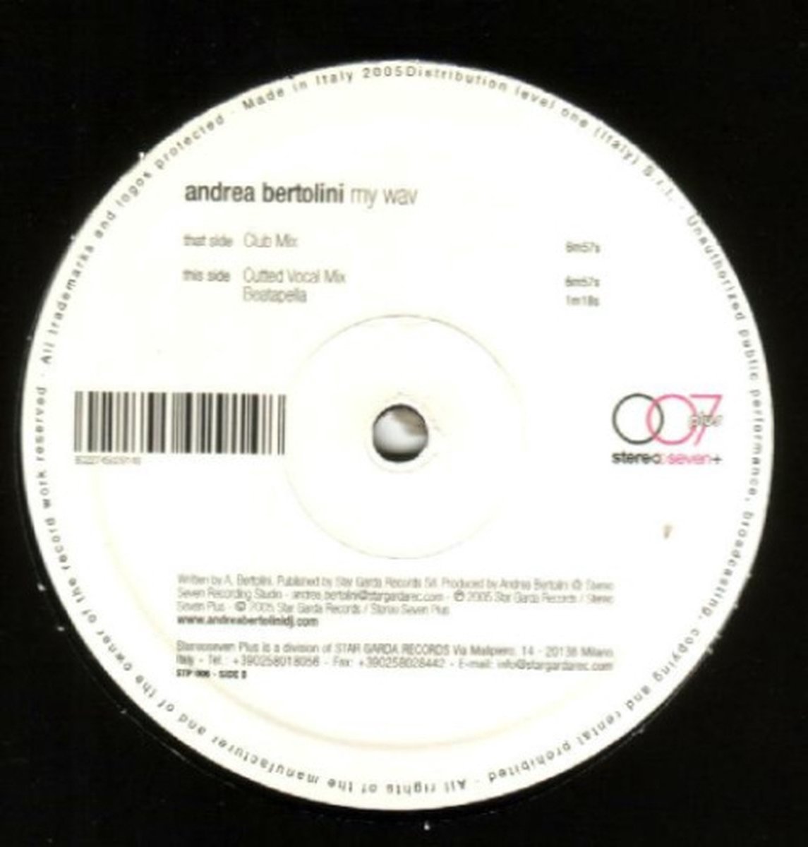 Andrea Bertolini - My Wav