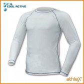 Athlex Cool Active Shirt Lange mouw M  Wit