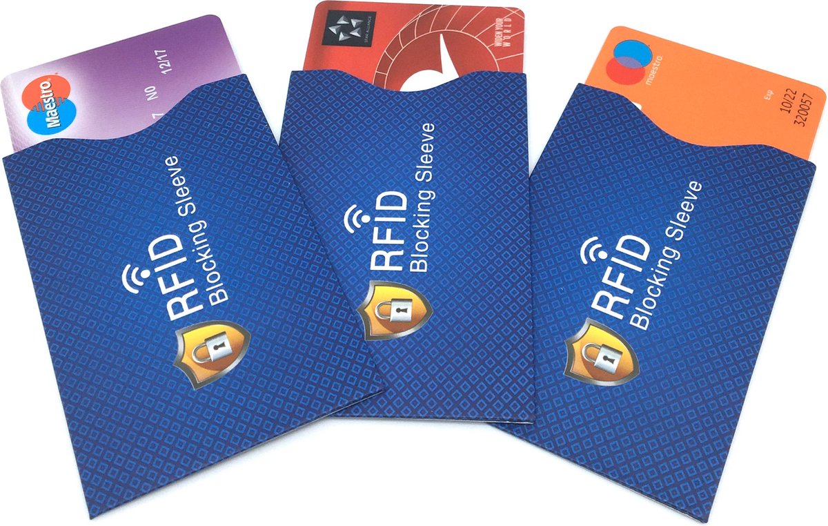 Acheter Protecteur antivol pour cartes de crédit Rfid, housse de protection  pour porte-cartes, étui pour cartes bancaires