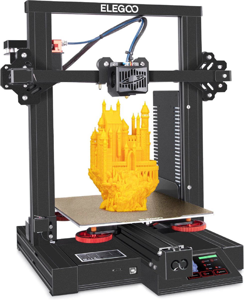 Luxiqo® 3D Printer Pro – 3D Printer Bouwpakket – 220 x 220 x 250 mm