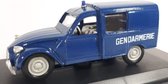Citroën 3CV Gendarmerie 1964 (Blauw) (9 cm) 1:43 Eligor - Modelauto - Schaalmodel - Miniatuur auto - Politieauto