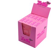 Filter Tips Zetla | 100 x 50 tips (Roze) | Filter tip voor Lange vloei | Filter tip voor shag