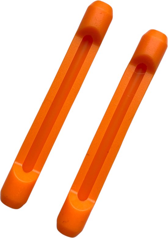Eyezoo® - Anti Slip Pootjes Bril Oranje – Brillepootjes verdikker – Brillepootjes Siliconen - Sporten met Bril