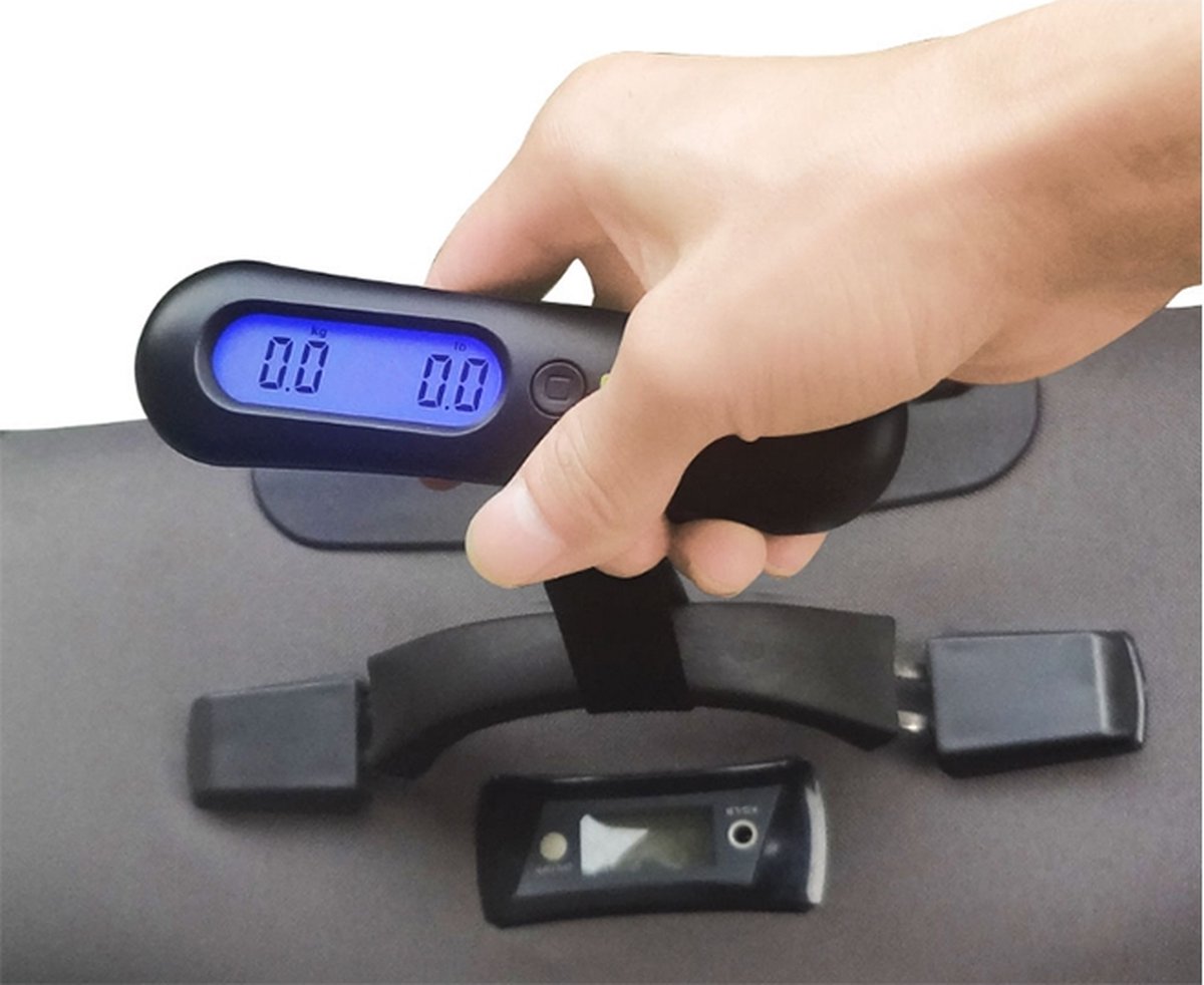 Kofferweegschaal met Meetlint - Multifunctioneel & Compact | YONO