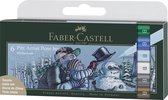 Faber-Castell tekenstift - Pitt Artist Pen - 6-delig - Winter - FC-167176