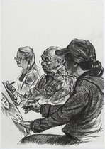 Faber-Castell tekenstift - Pitt Artist pen - zwart - 8-delig XXS, S, F, M, B, C, 1.5, FH - FC-167158