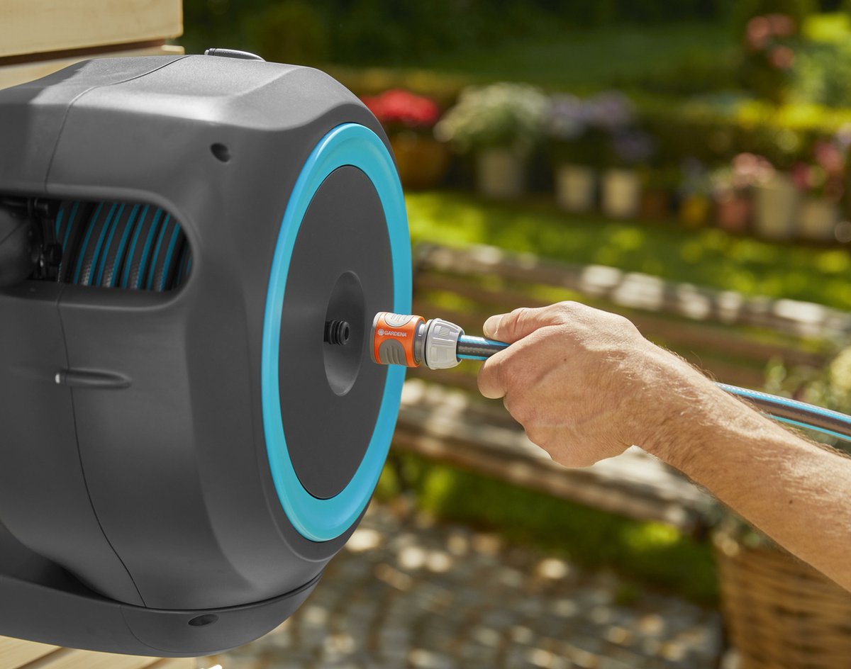 Gardena Wandslangenbox RollUp M - 20 meter - Ø 11 mm