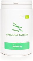 Big Food Spirulina tabletten - 500 gram - 1000 tabletten
