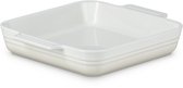 Le Creuset - Classic - Vierkante Ovenschaal - 23 x 23 cm - Meringue