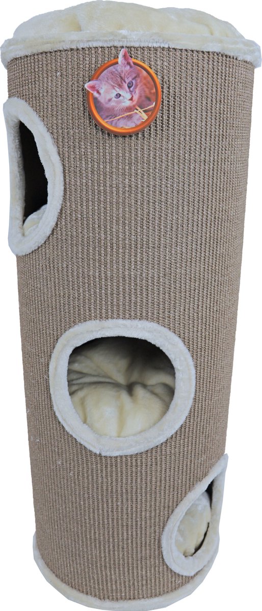 Klimton sisal 3 gaats taupe/beige, 100 cm