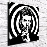 David Bowie Pop Art Poster - 90 x 90 cm Fotopapier Mat 180 gr - Popart Wanddecoratie