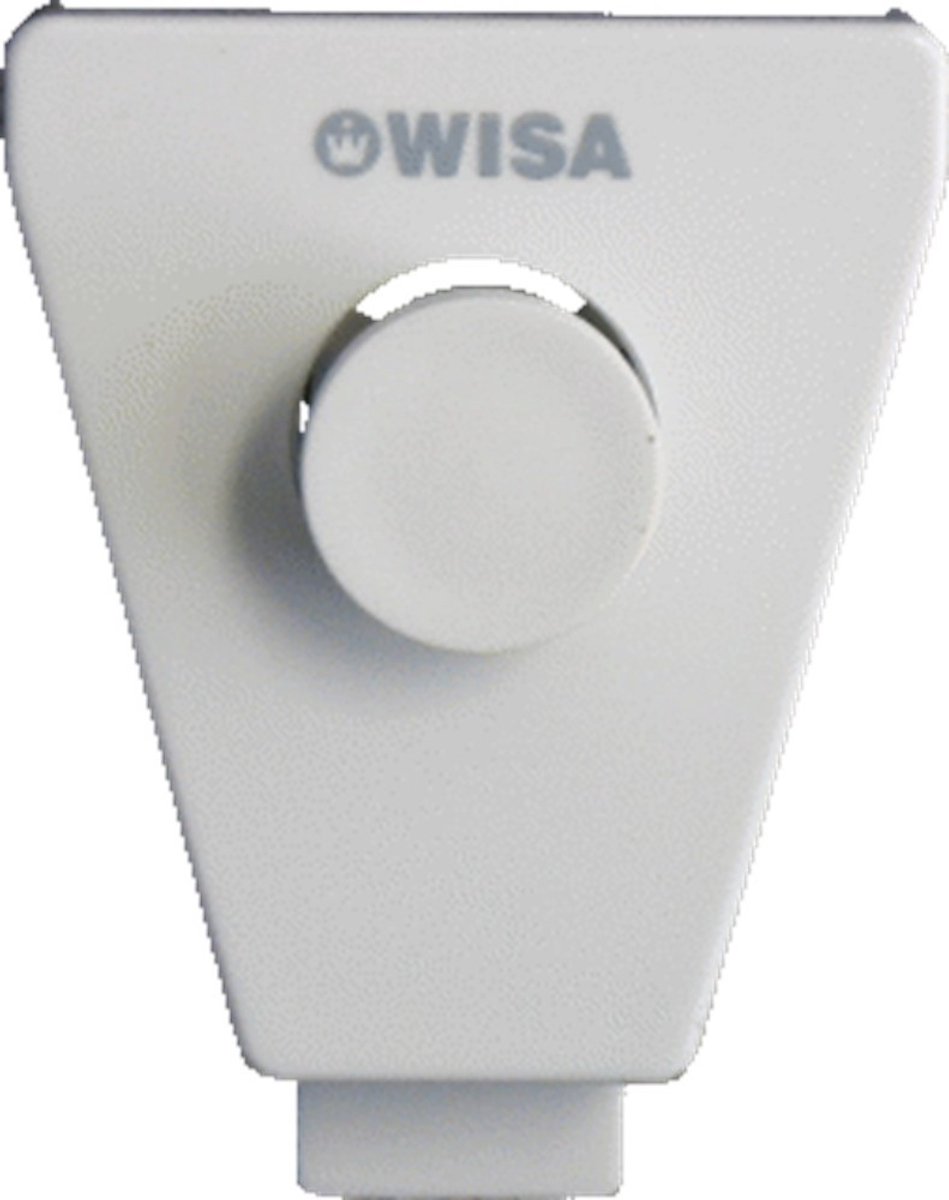 Wisa Serie 750 druktoets voor spoelonderbreking wit set a 5 stuks
